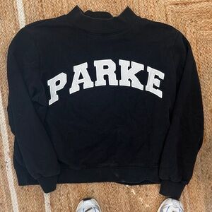 PARKE Mock neck Black